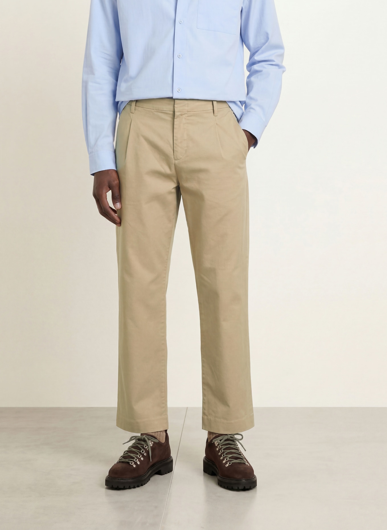 PAUL Regular-Fit Chinos: BEIGE