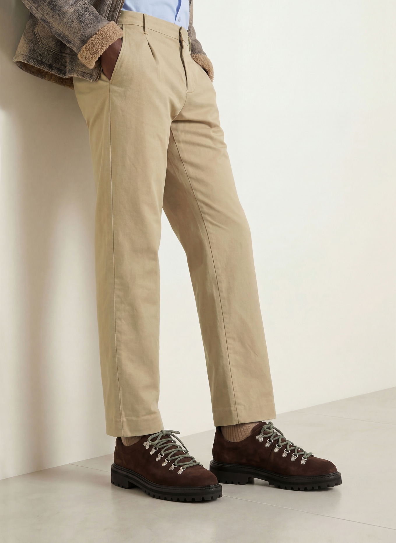 PAUL Regular-Fit Chinos: BEIGE