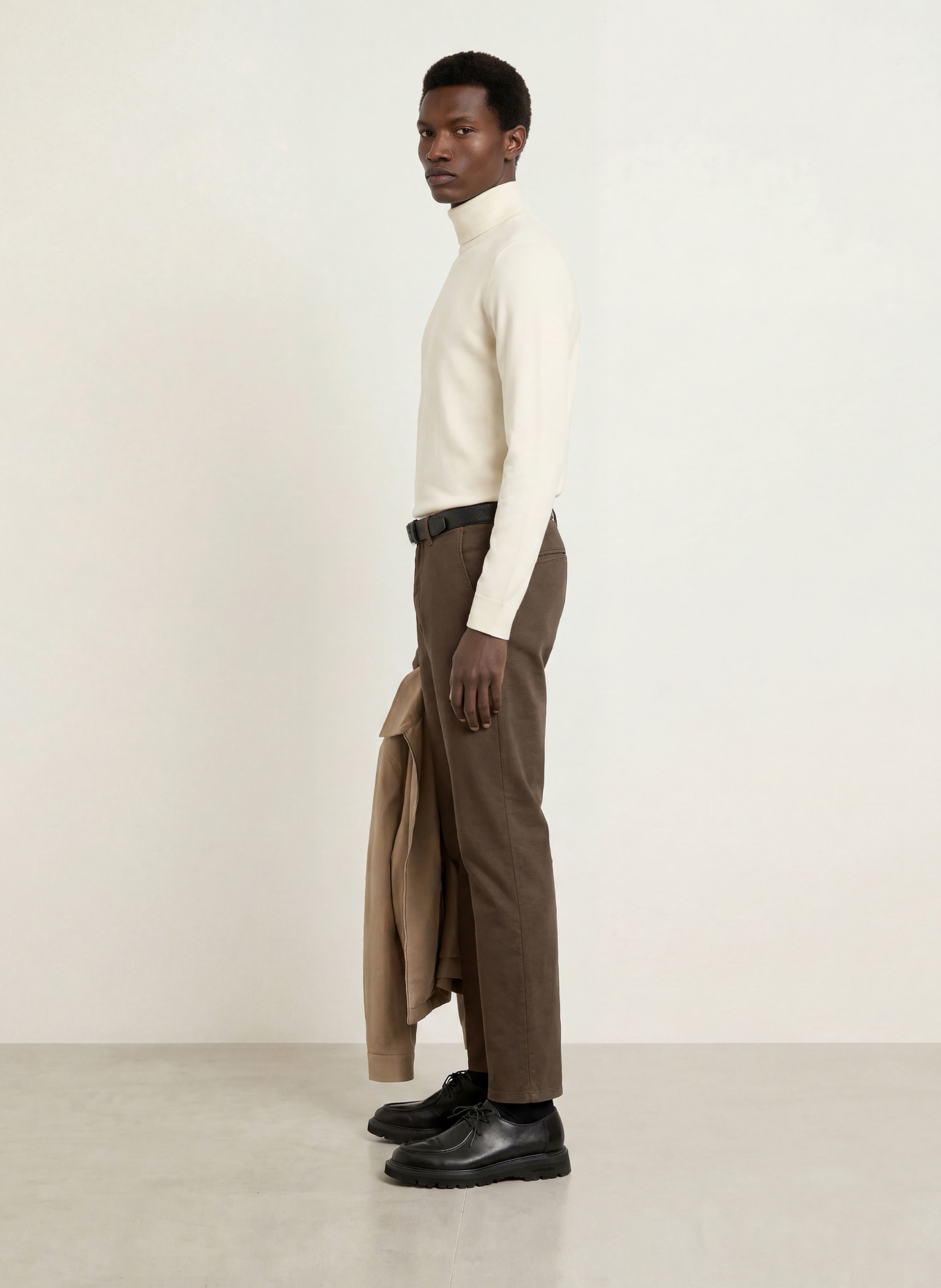 STROKESMAN'S Slim-fit chinos: OLIVE