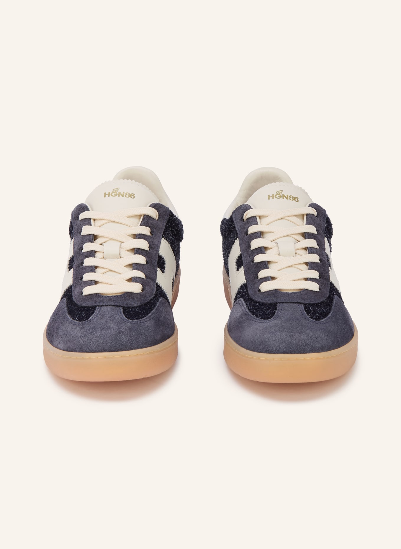 HOGAN Sneakers COOL: BLEU FONCÉ / CRÈME / BLEU GRIS