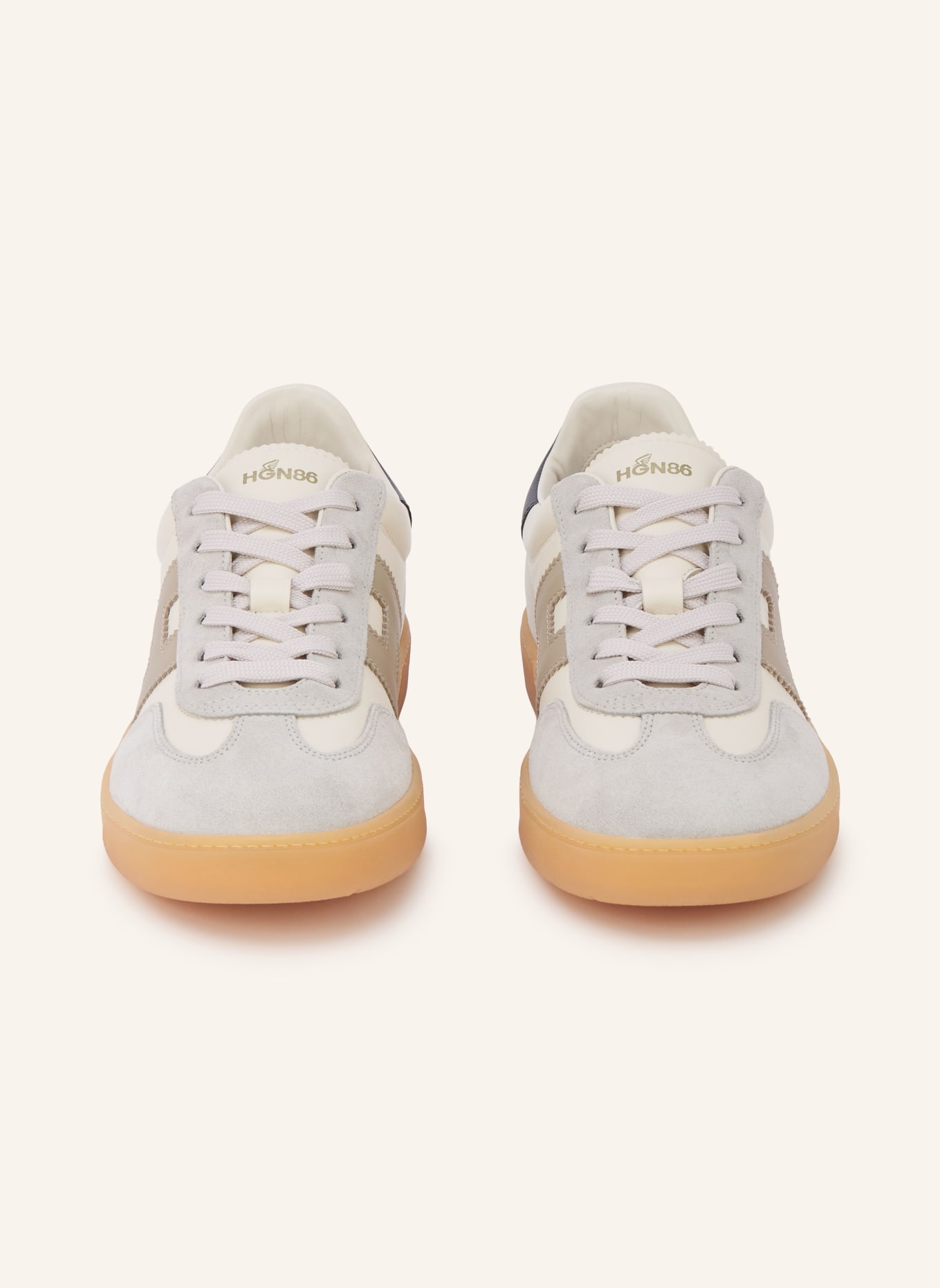 HOGAN Sneakers COOL: CRÈME / TAUPE / GRIS