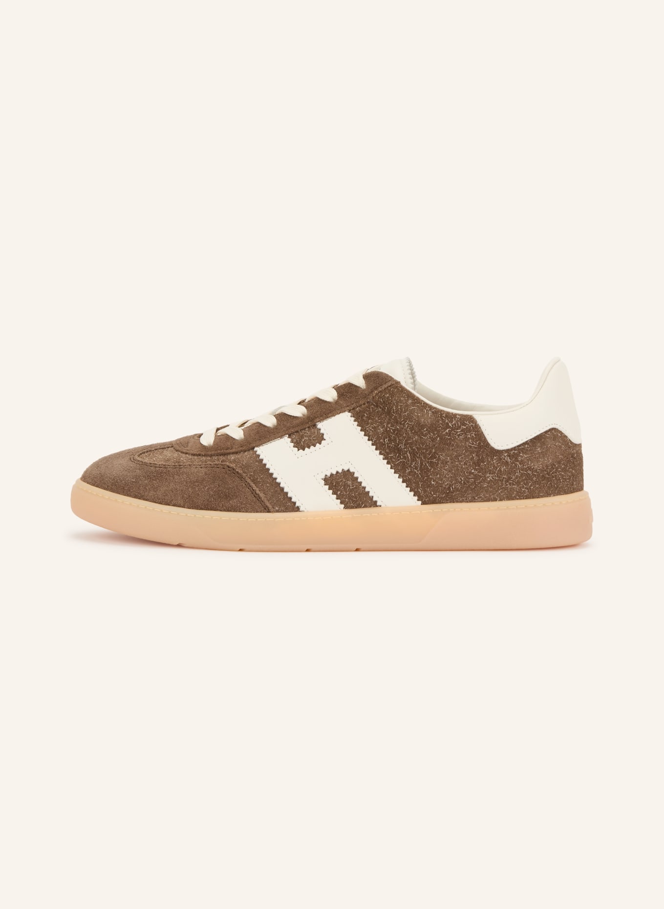 HOGAN Sneakers COOL: MARRON / CRÈME