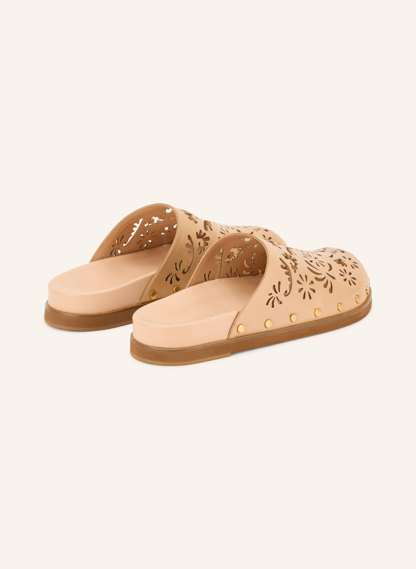 FARM RIO Muiltjes met studs: CAMEL