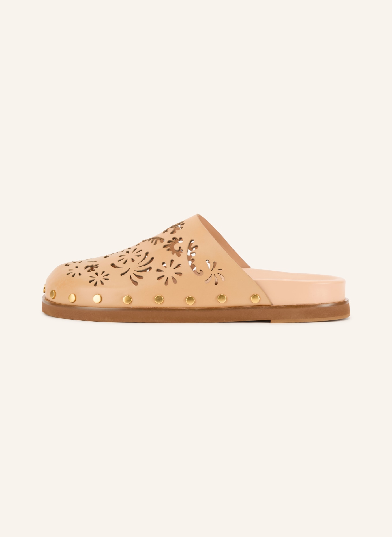 FARM RIO Muiltjes met studs: CAMEL