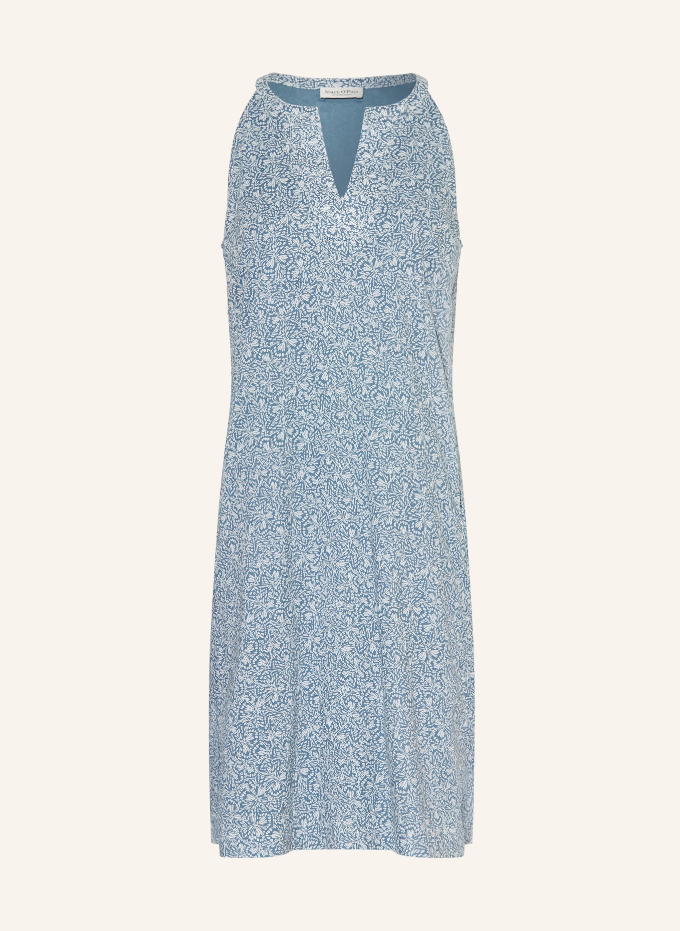 Marc O'Polo Dress: LIGHT BLUE / WHITE