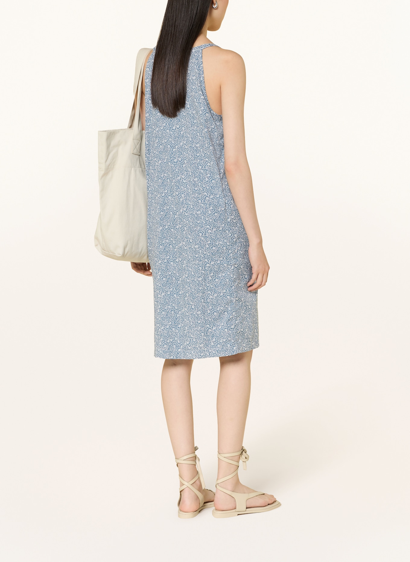 Marc O'Polo Dress: LIGHT BLUE / WHITE