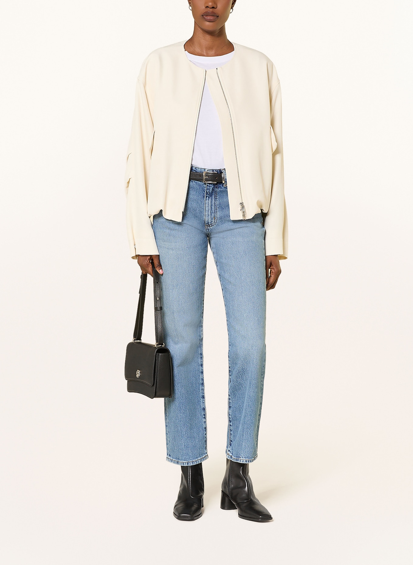 BOSS Bootcut-jeans PARKWAY-STR: 424 MEDIUM BLUE