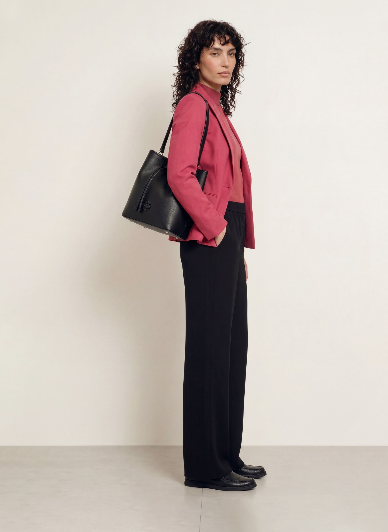 BOSS Blazer JIA: ROUGE CLAIR