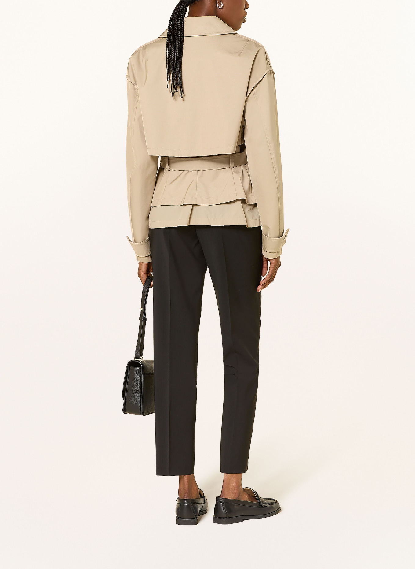 BOSS Broek TAPRIAH: ZWART