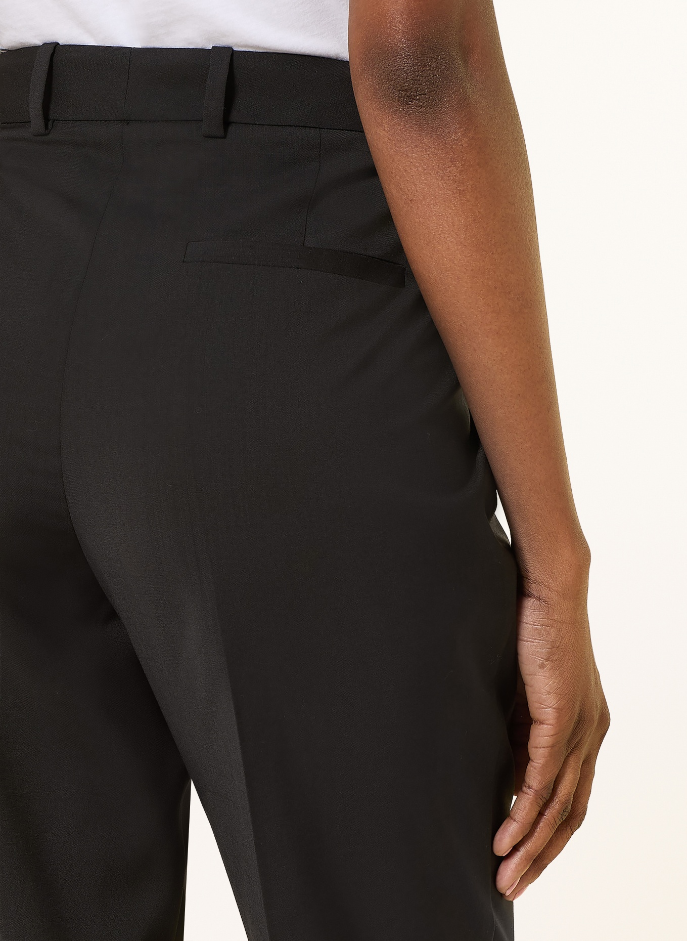 BOSS Broek TAPRIAH: ZWART