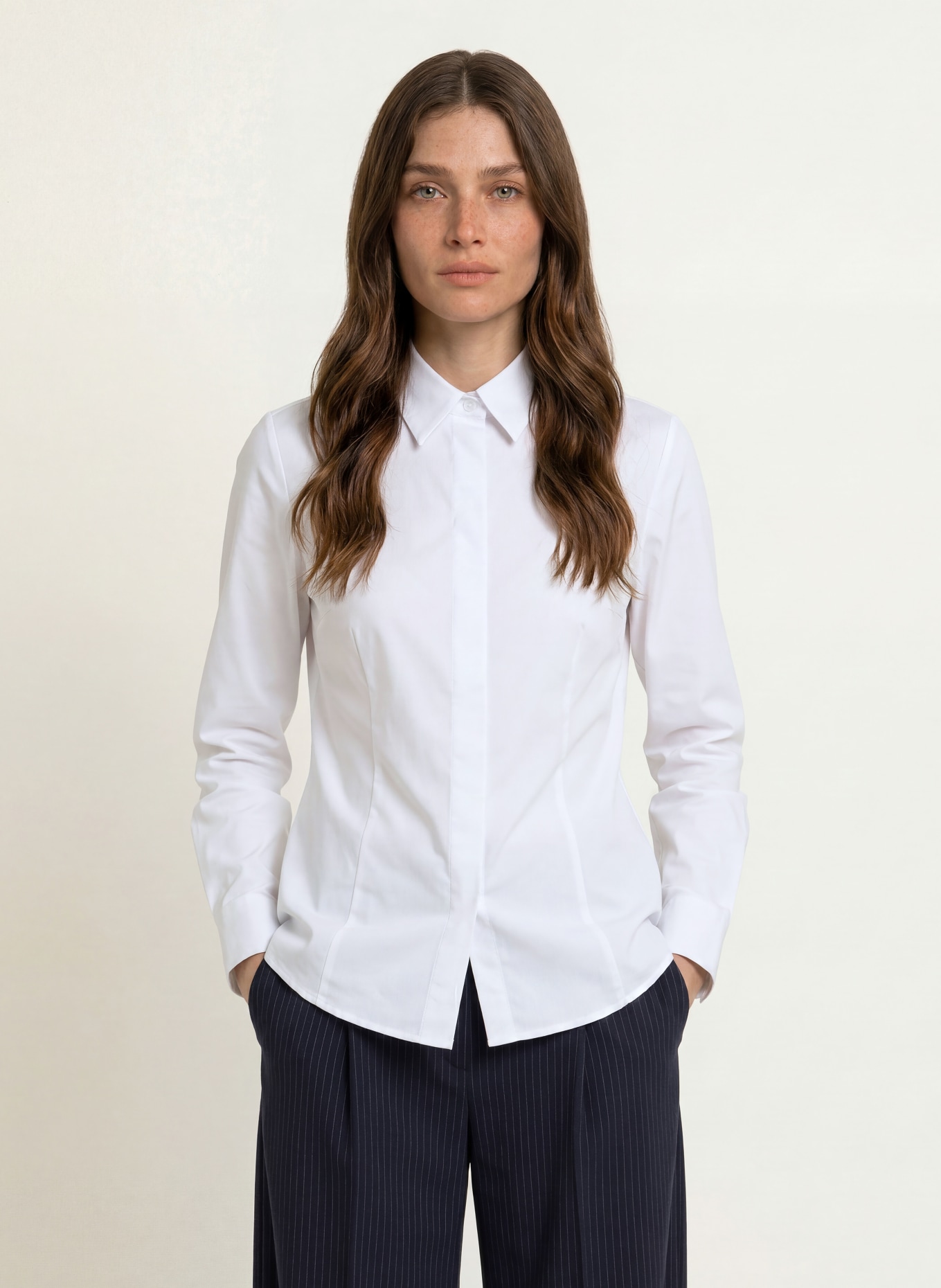BOSS Blouseshirt BASHINAH: WIT