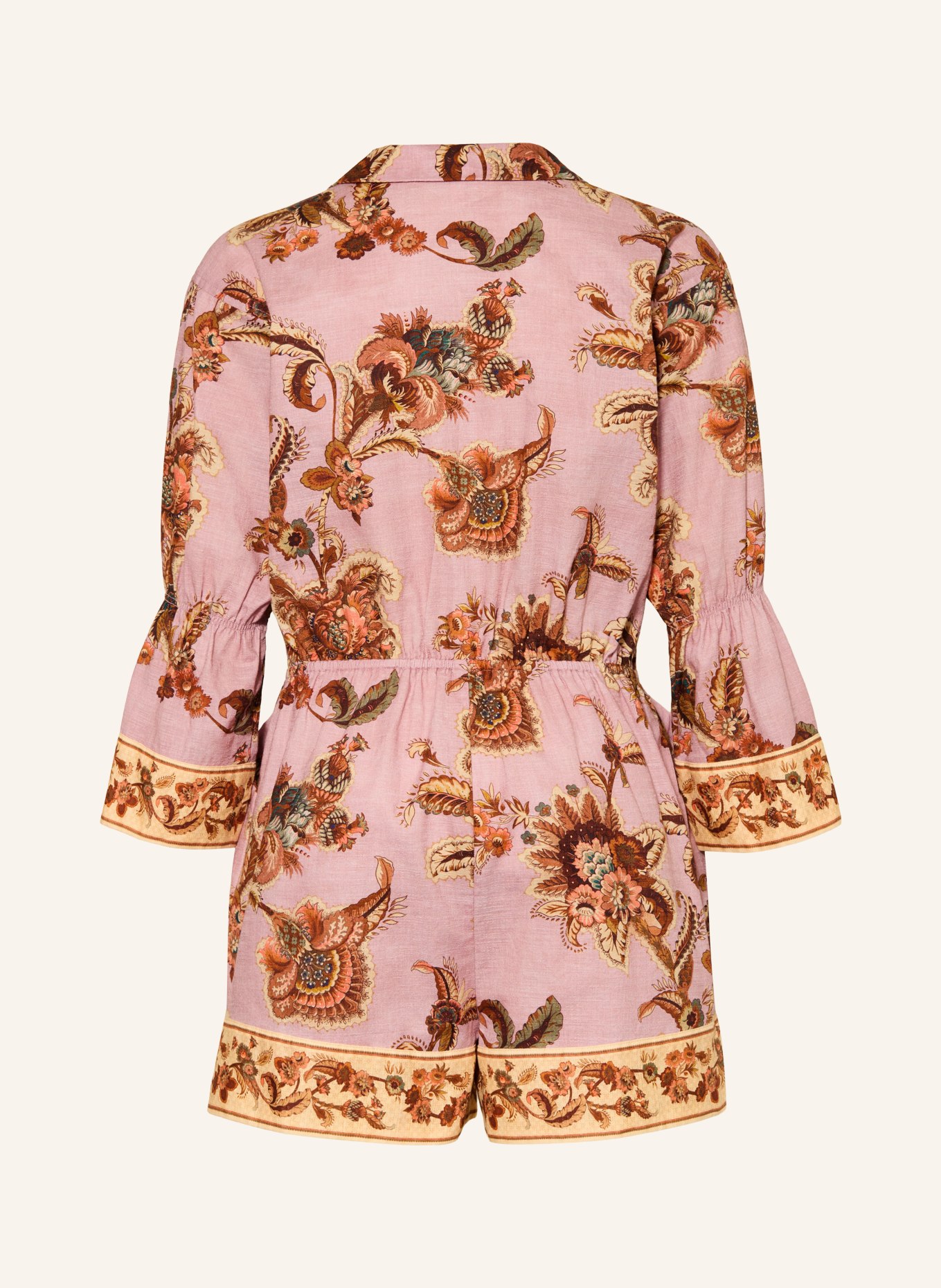 ZIMMERMANN Jumpsuit ASTER: ALTROSA / BEIGE / KHAKI