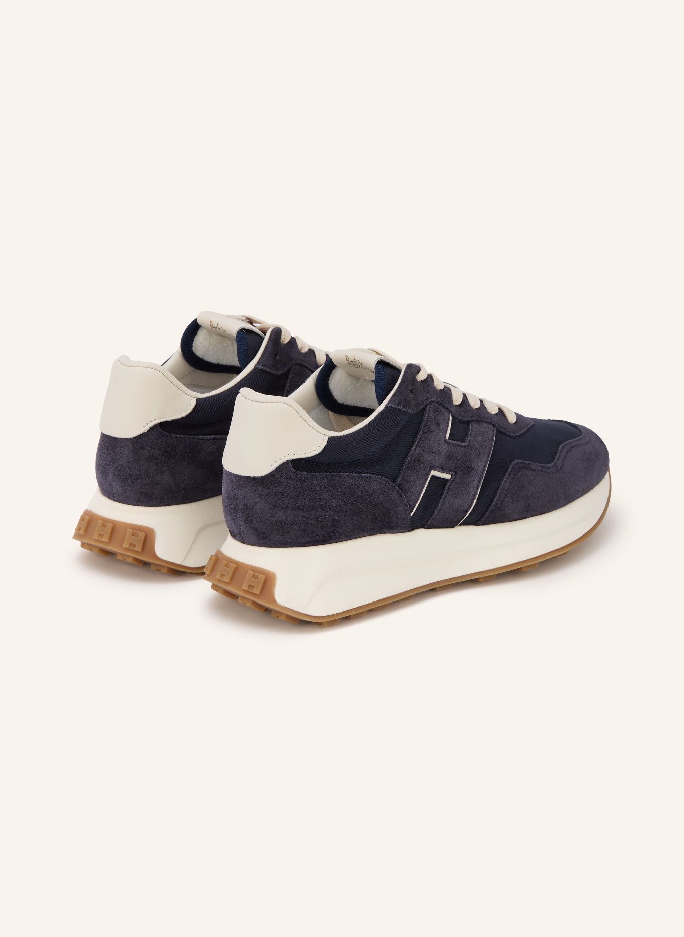 HOGAN Sneakers H641: DARK BLUE / WHITE