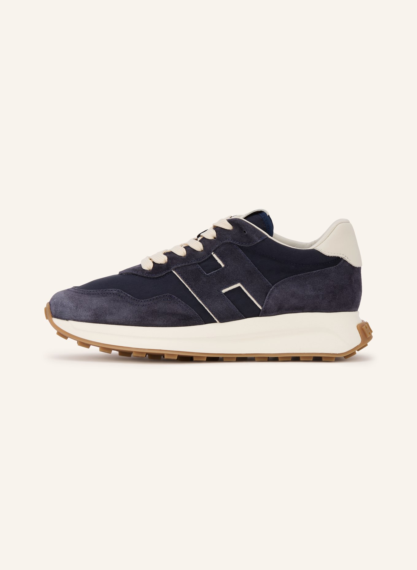 HOGAN Sneakers H641: DARK BLUE / WHITE