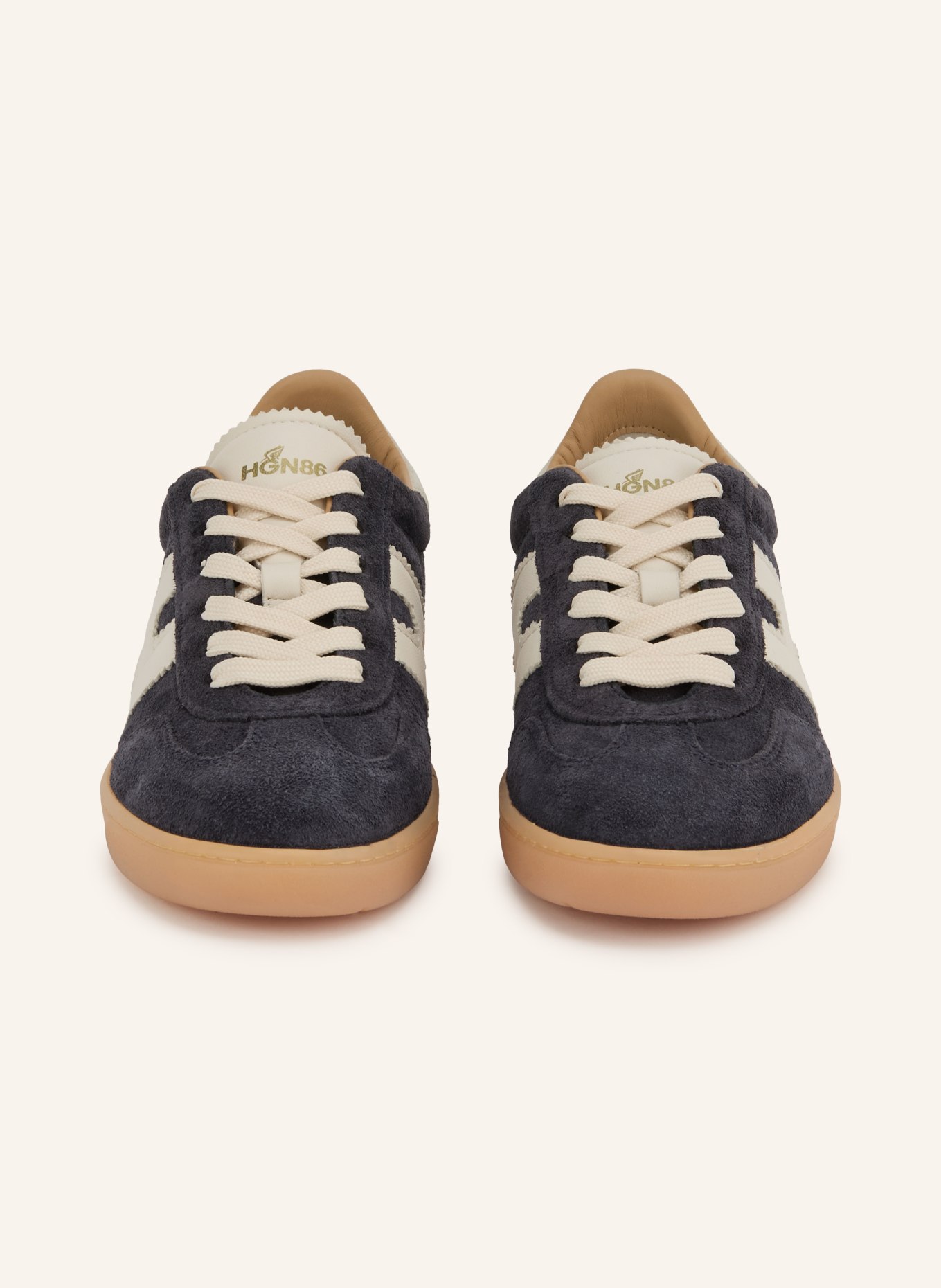 HOGAN Sneakersy COOL: GRANATOWY / BIAŁY