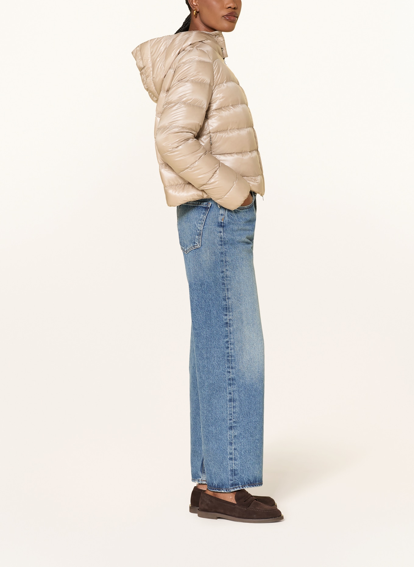 HERNO Daunenjacke: BEIGE