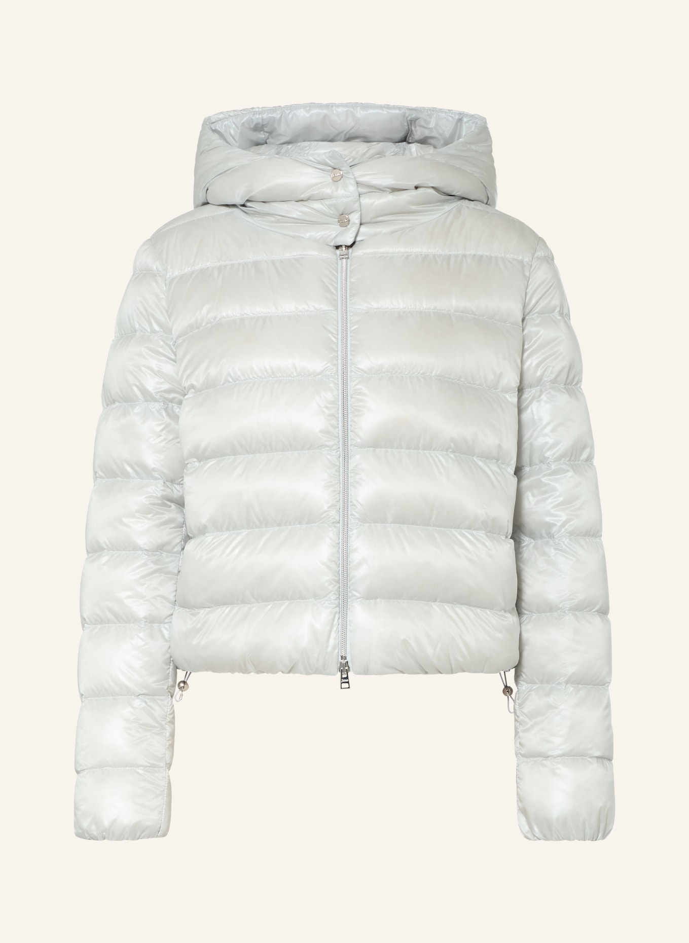 HERNO Down jacket: LIGHT GRAY
