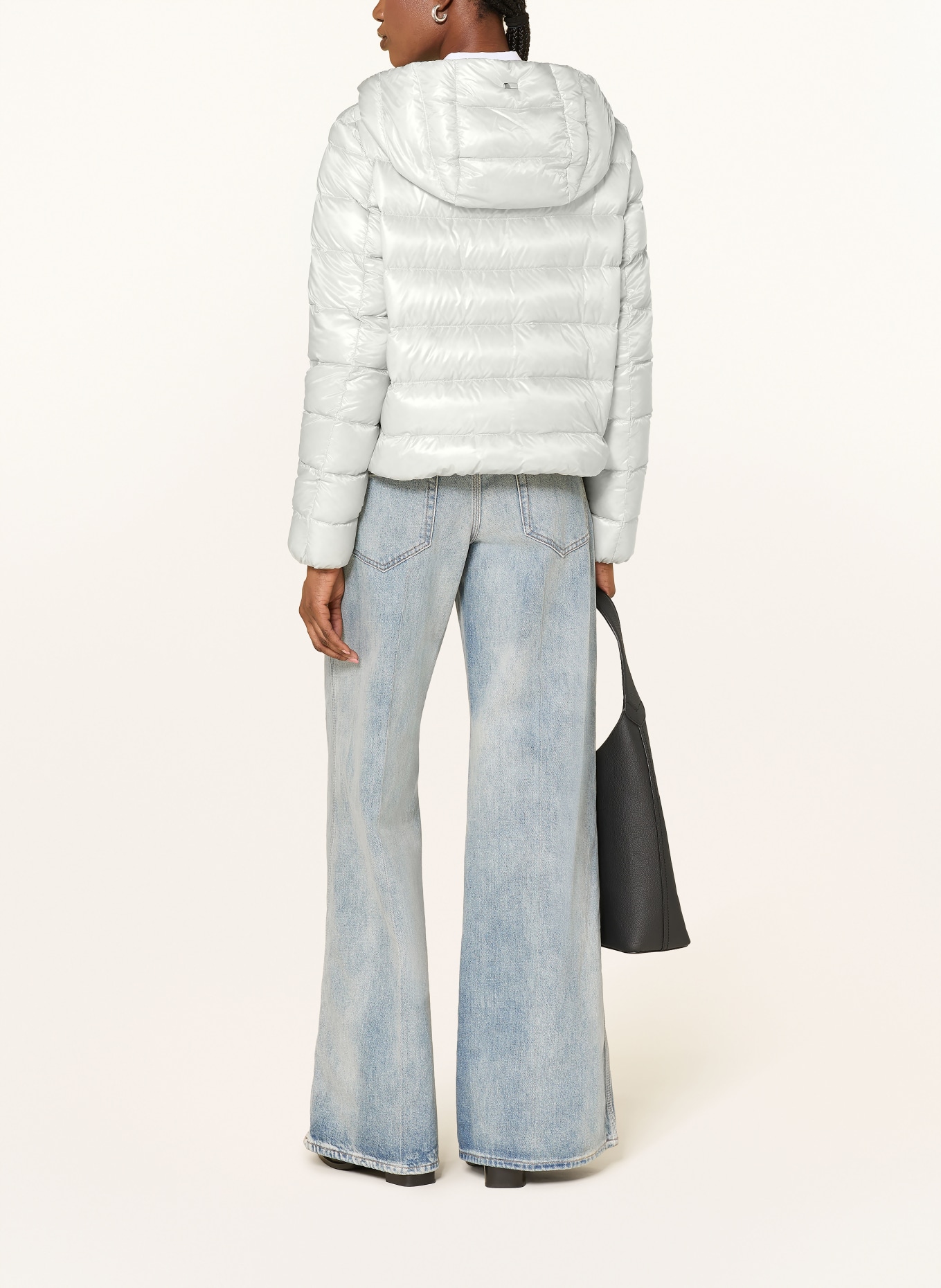 HERNO Down jacket: LIGHT GRAY