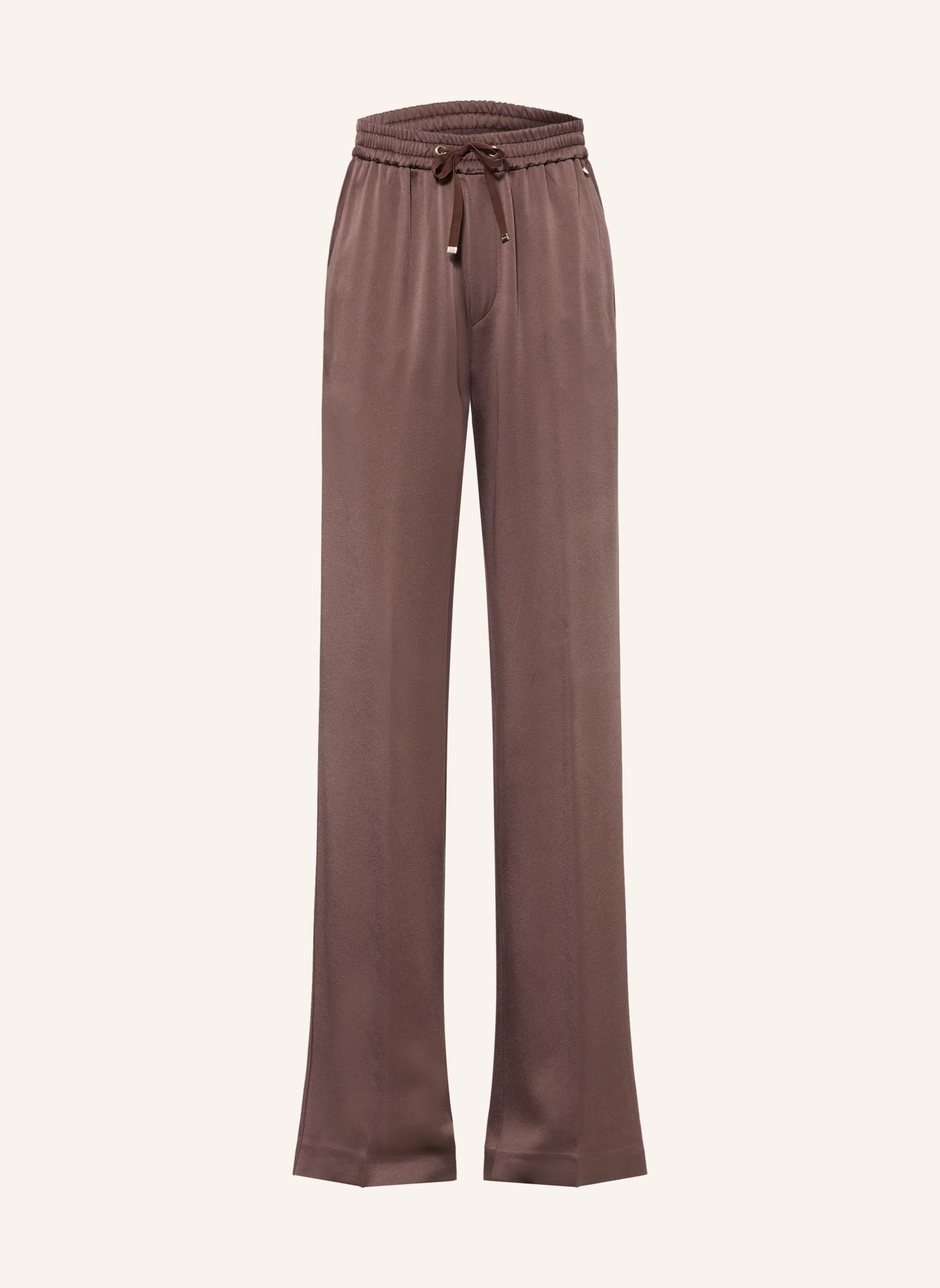 HERNO Satinhose: BRAUN