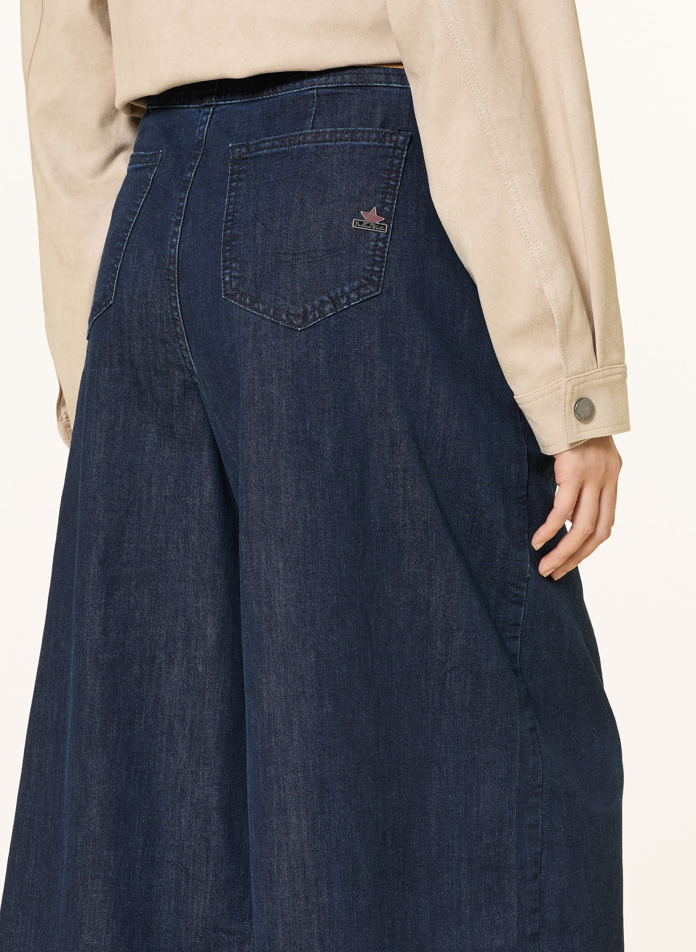 Buena Vista Jeans-Culotte LIV: 5663 deep ocean