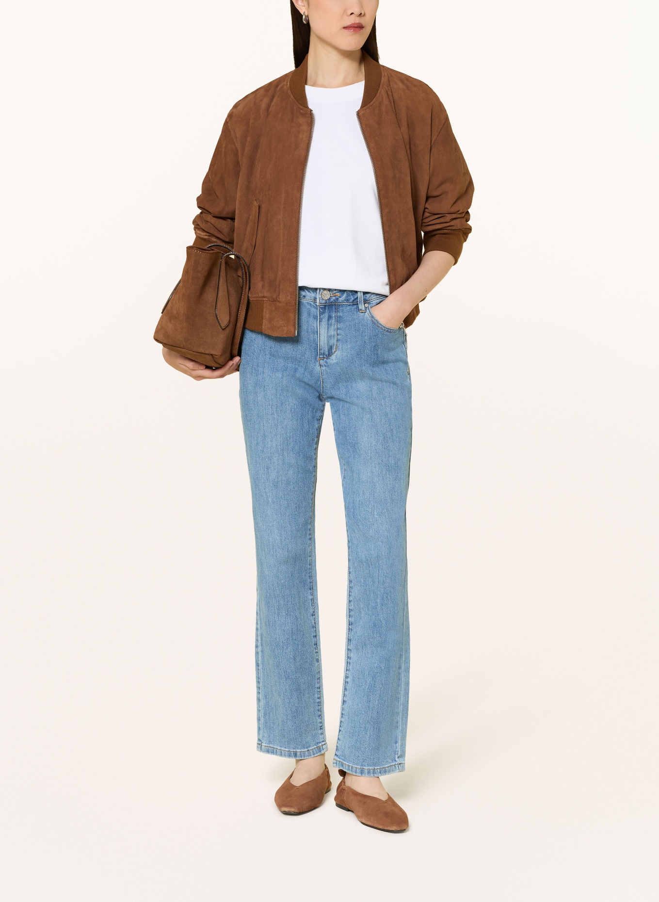 Buena Vista Straight jeans: 8430 sunset blue