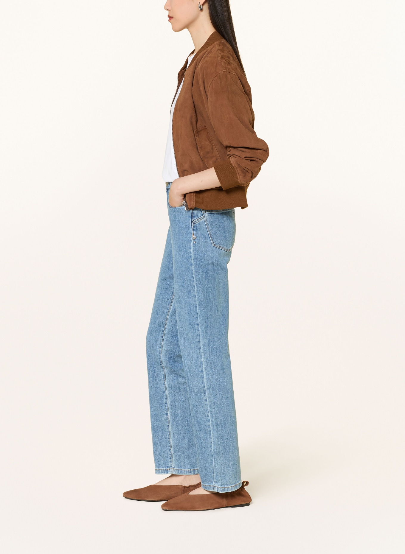 Buena Vista Straight jeans: 8430 sunset blue