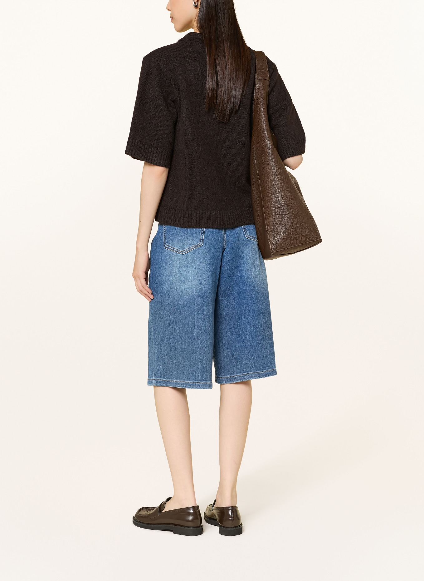Buena Vista Jeans-Bermudas: 6253 mid stone