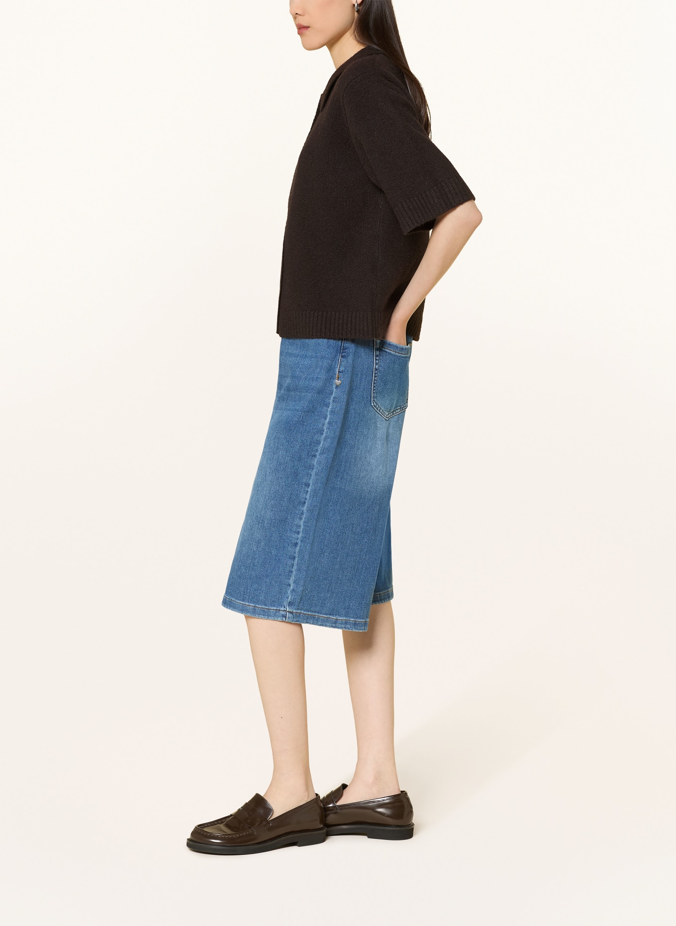Buena Vista Jeans-Bermudas: 6253 mid stone