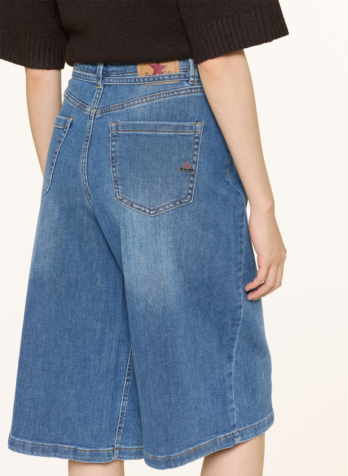 Buena Vista Jeans-Bermudas: 6253 mid stone