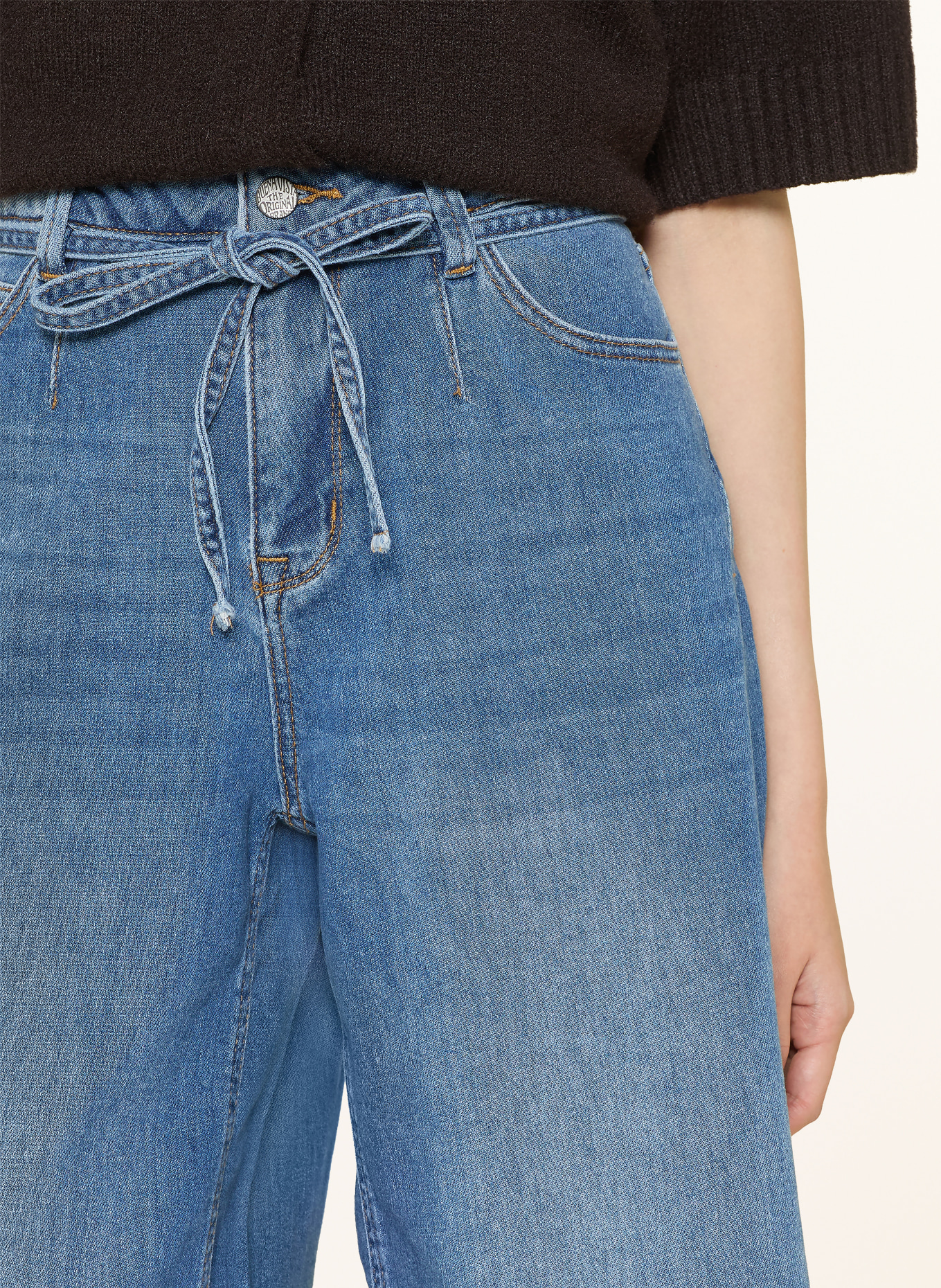 Buena Vista Jeans-Bermudas: 6253 mid stone