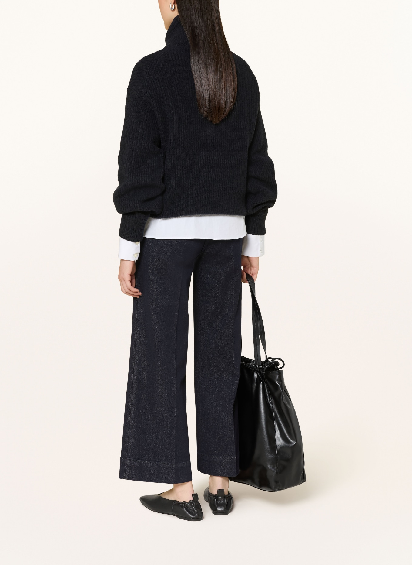 ELENA MIRO Wide-Leg Jeans MARY: 034 BLU SCURO