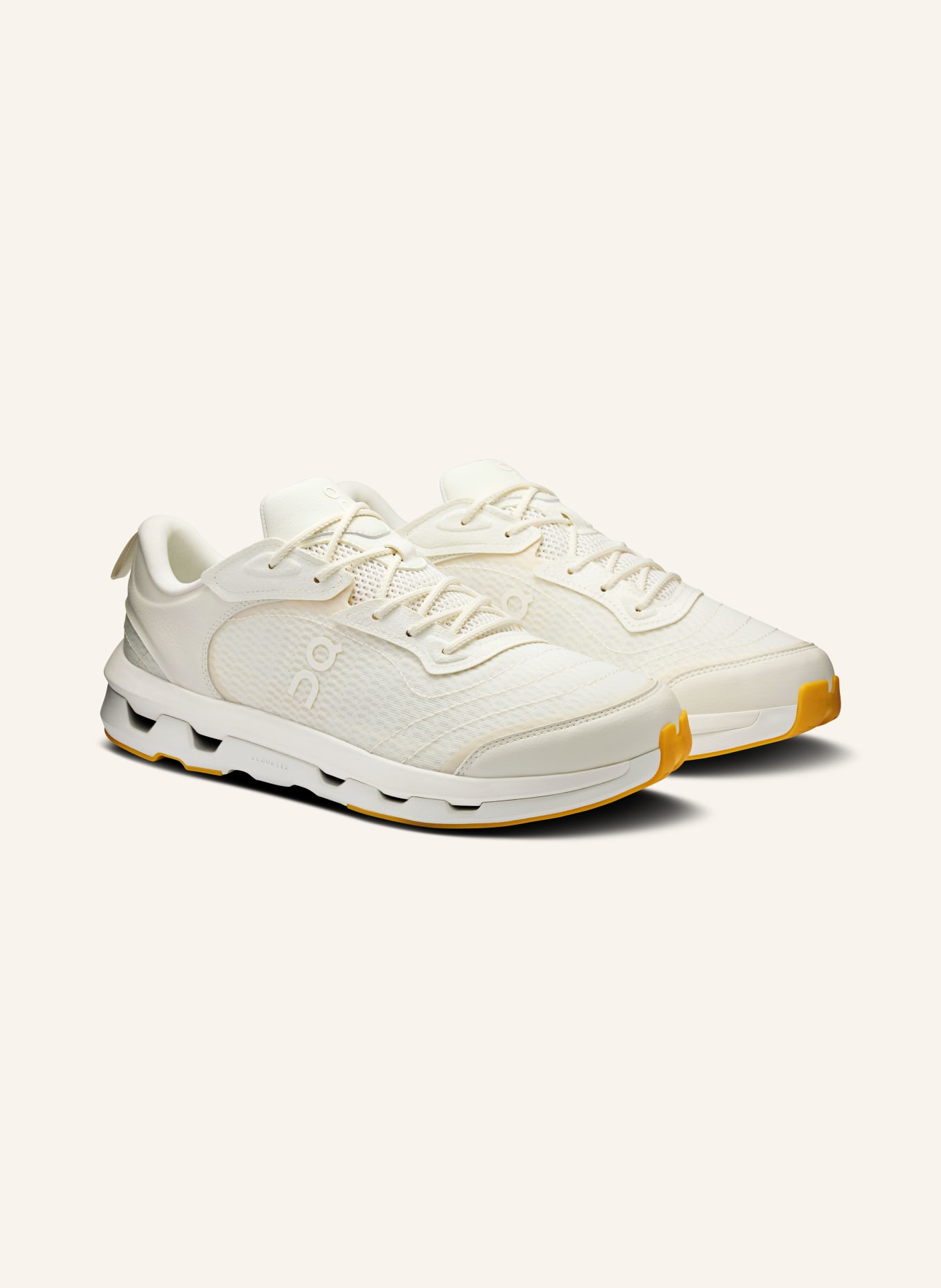On CLOUDZONE MOON Sneakers: WHITE