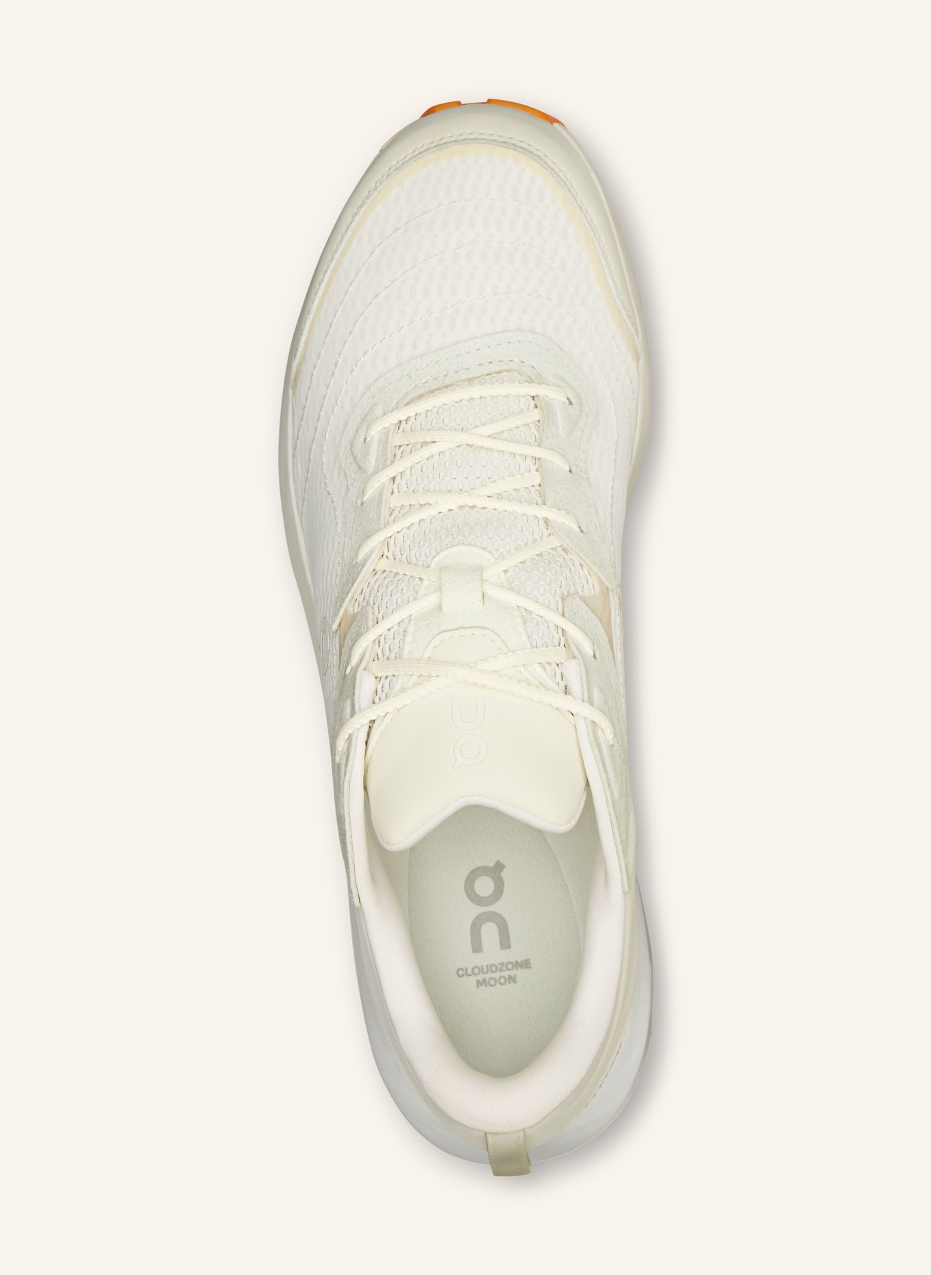 On CLOUDZONE MOON Sneakers: WHITE