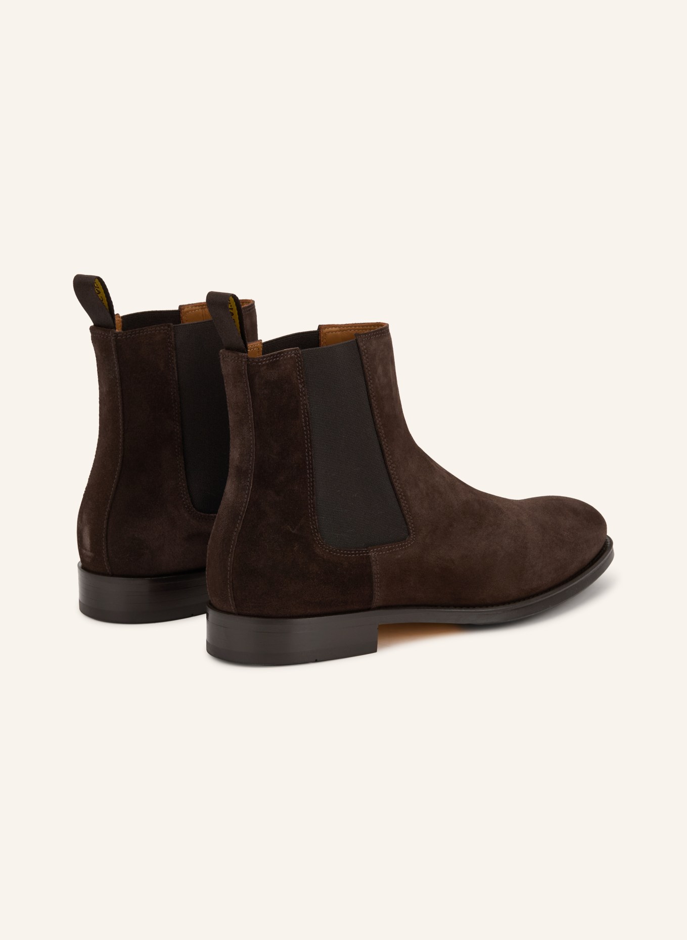 DOUCAL'S VISONE Chelsea boots: DARK BROWN / BLACK