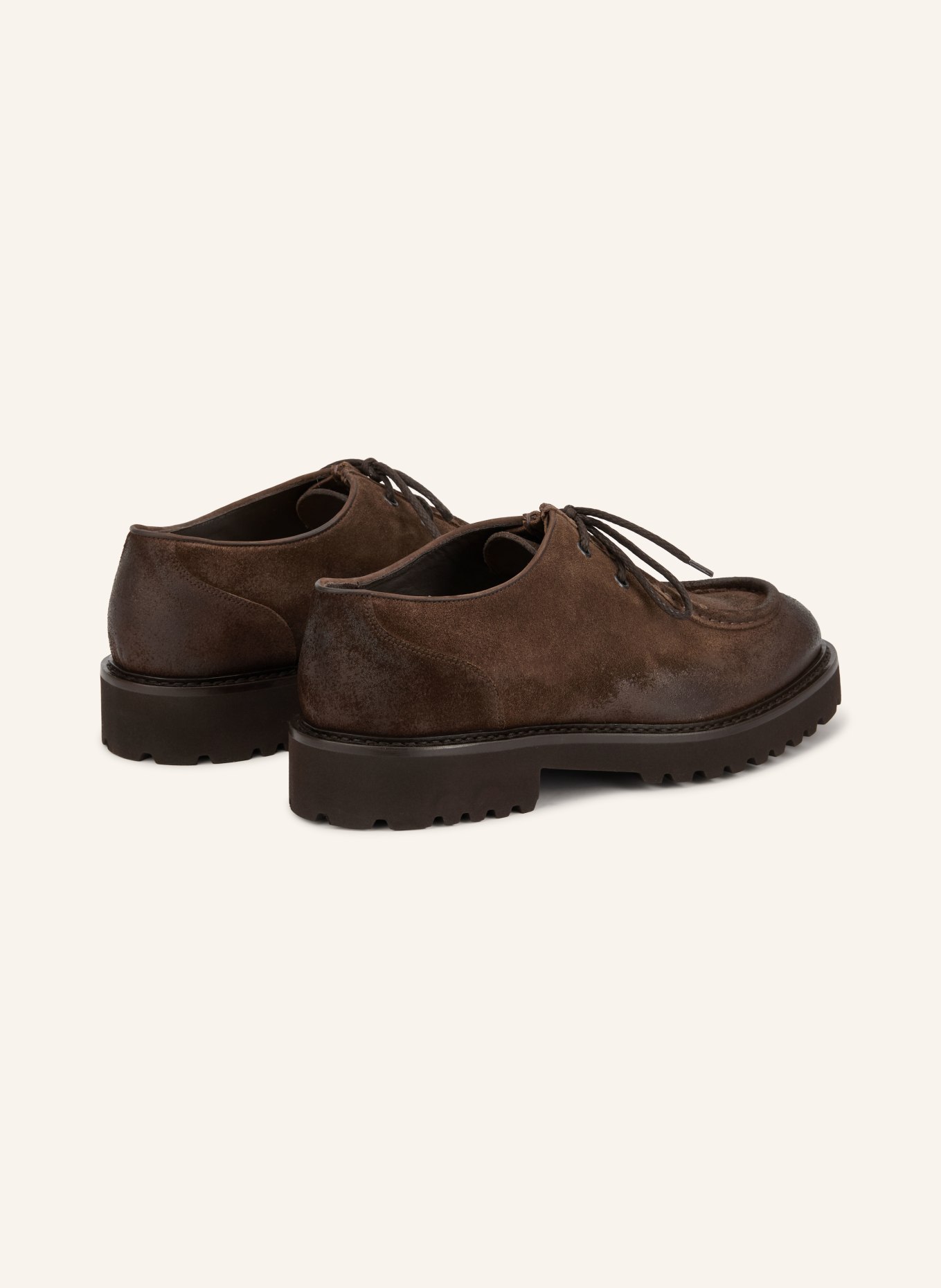 DOUCAL'S Lace-up shoes COMMANDER: DARK BROWN