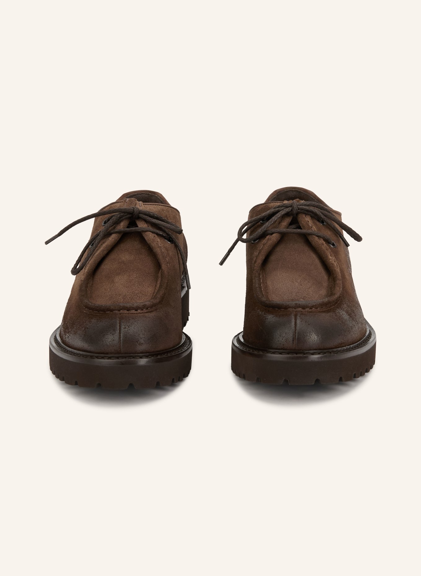 DOUCAL'S Lace-up shoes COMMANDER: DARK BROWN