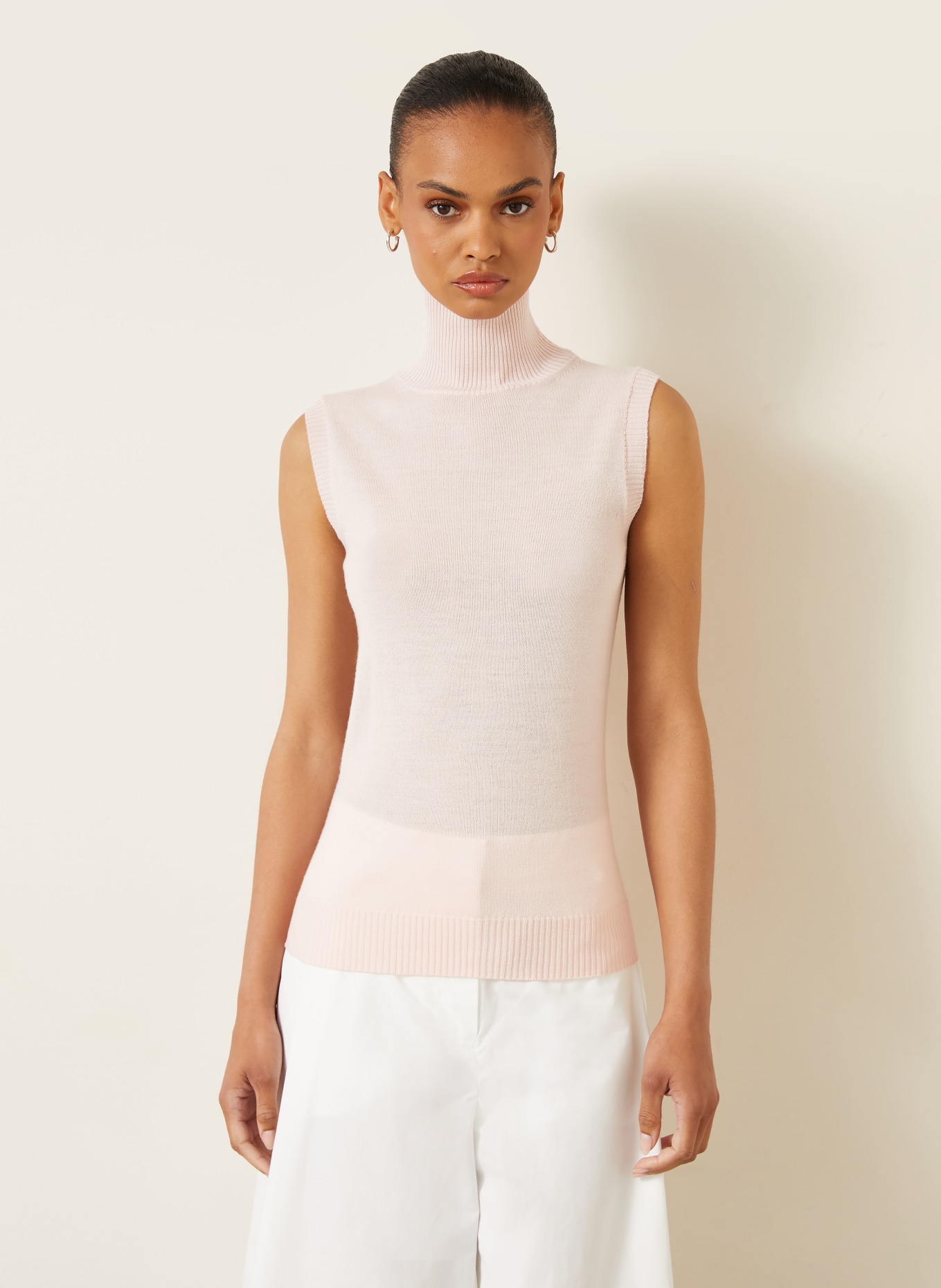 SPORTMAX Stricktop ESCHIMO: HELLROSA