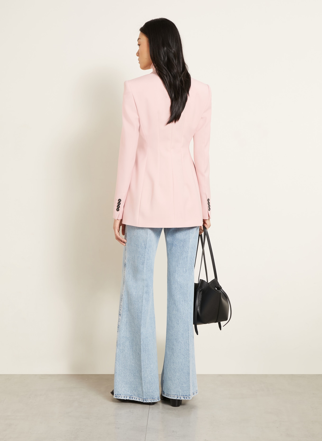 SPORTMAX Longblazer ADAMO: ROSA