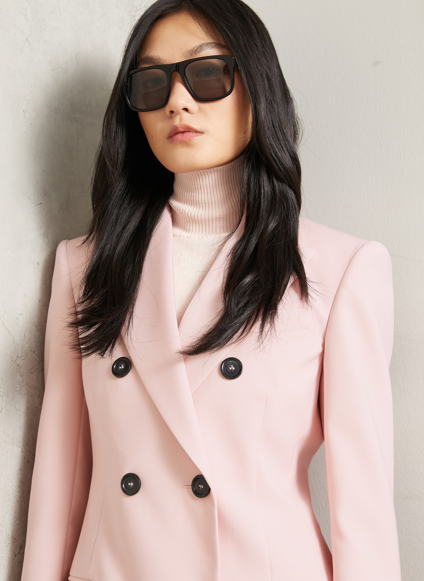 SPORTMAX Longblazer ADAMO: ROSA