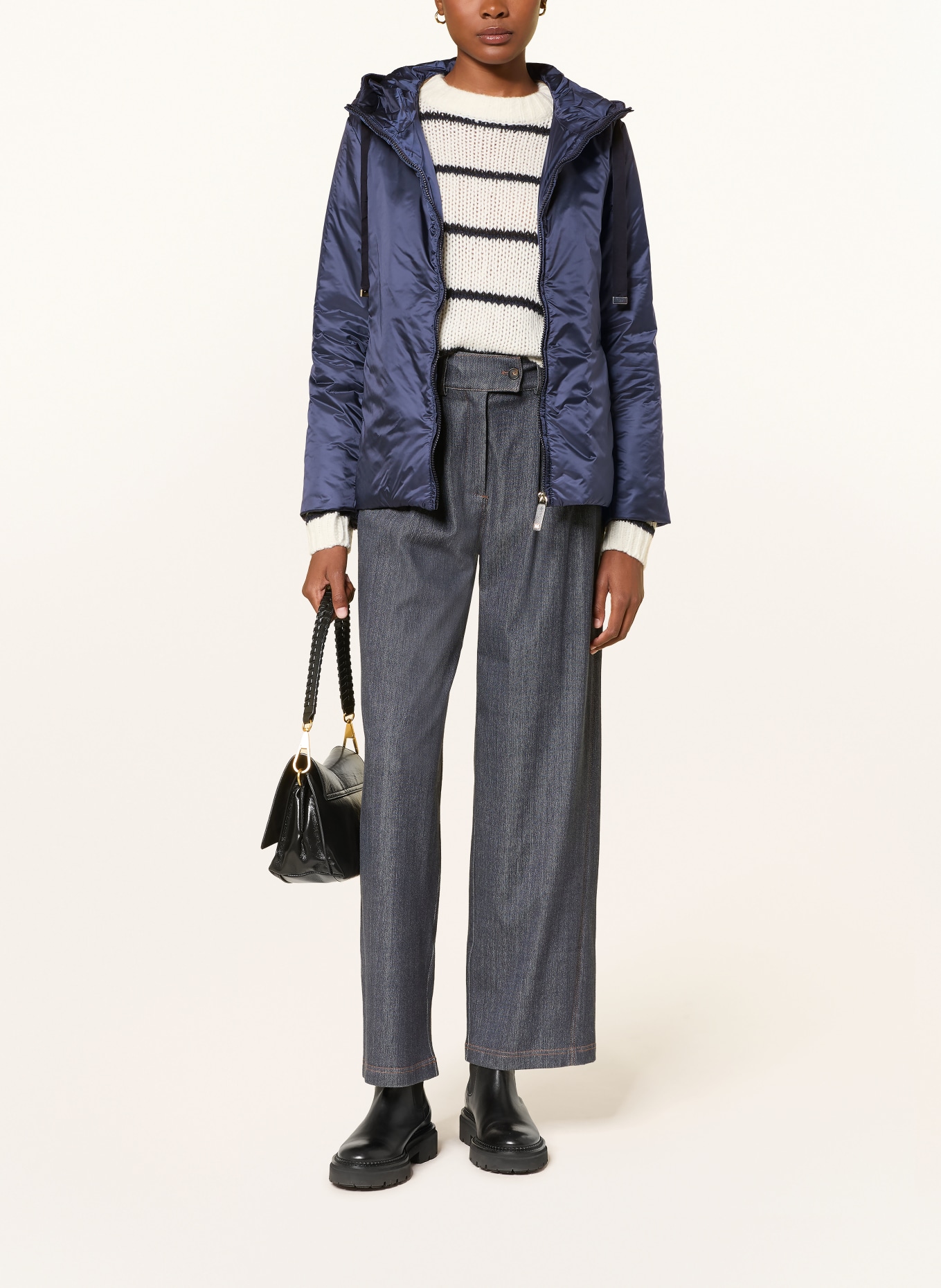 Max Mara The Cube Jas GREENH: DONKERBLAUW