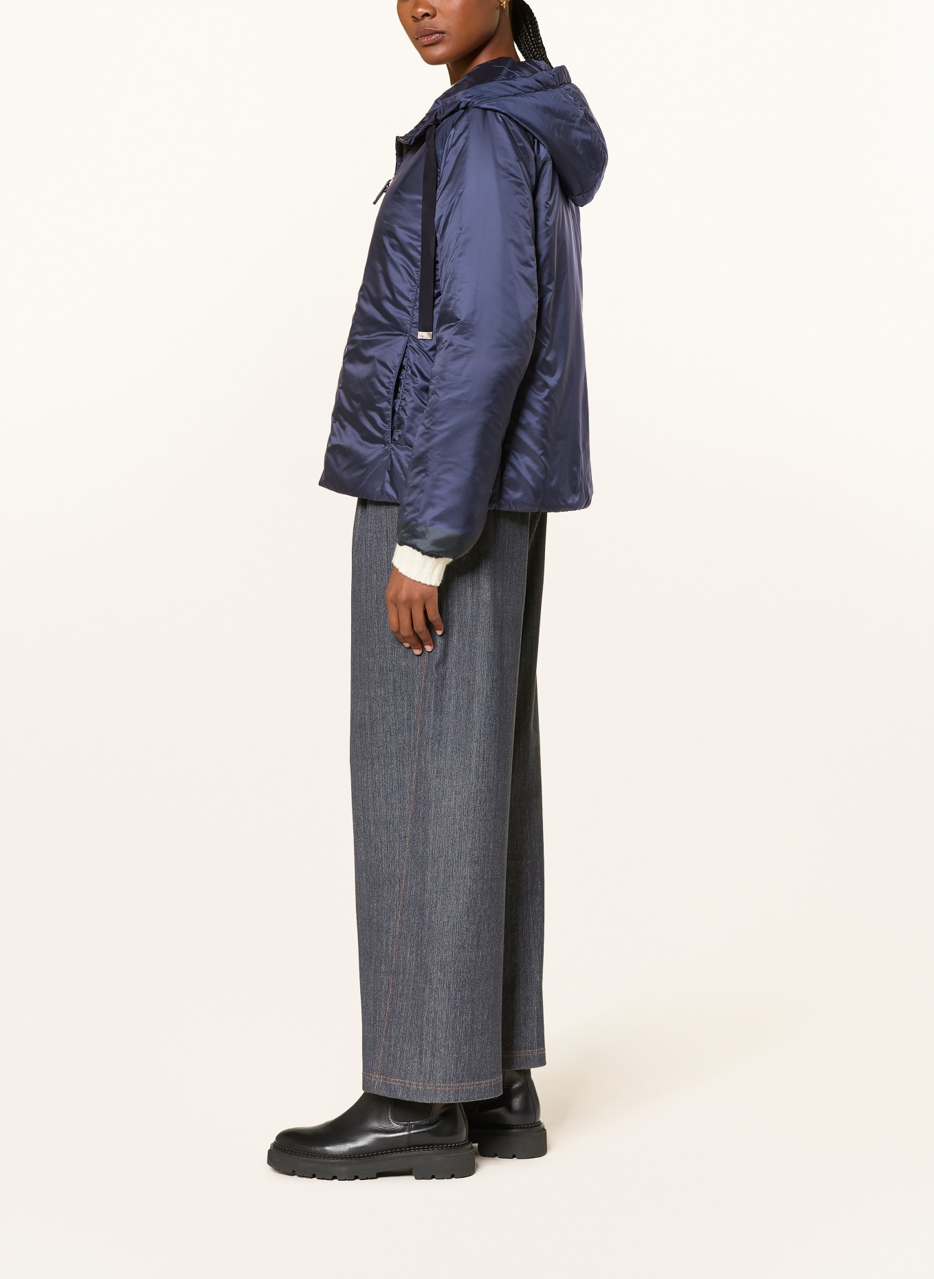 Max Mara The Cube Jas GREENH: DONKERBLAUW