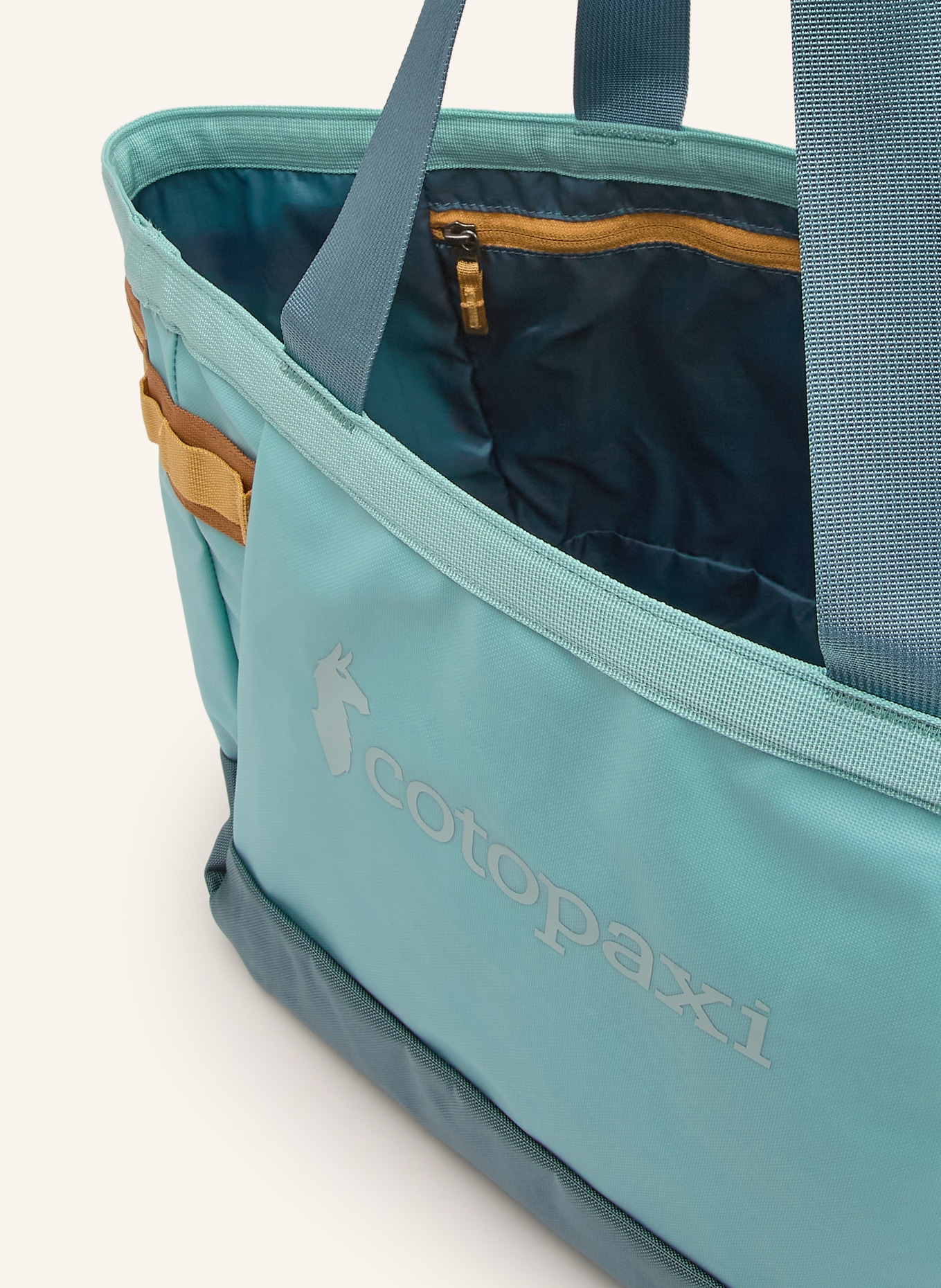 cotopaxi Sac de courses ALLPA GEAR HAULER DEL DÍA: TURQUOISE / ORANGE FONCÉ / BLEU PÉTROLE