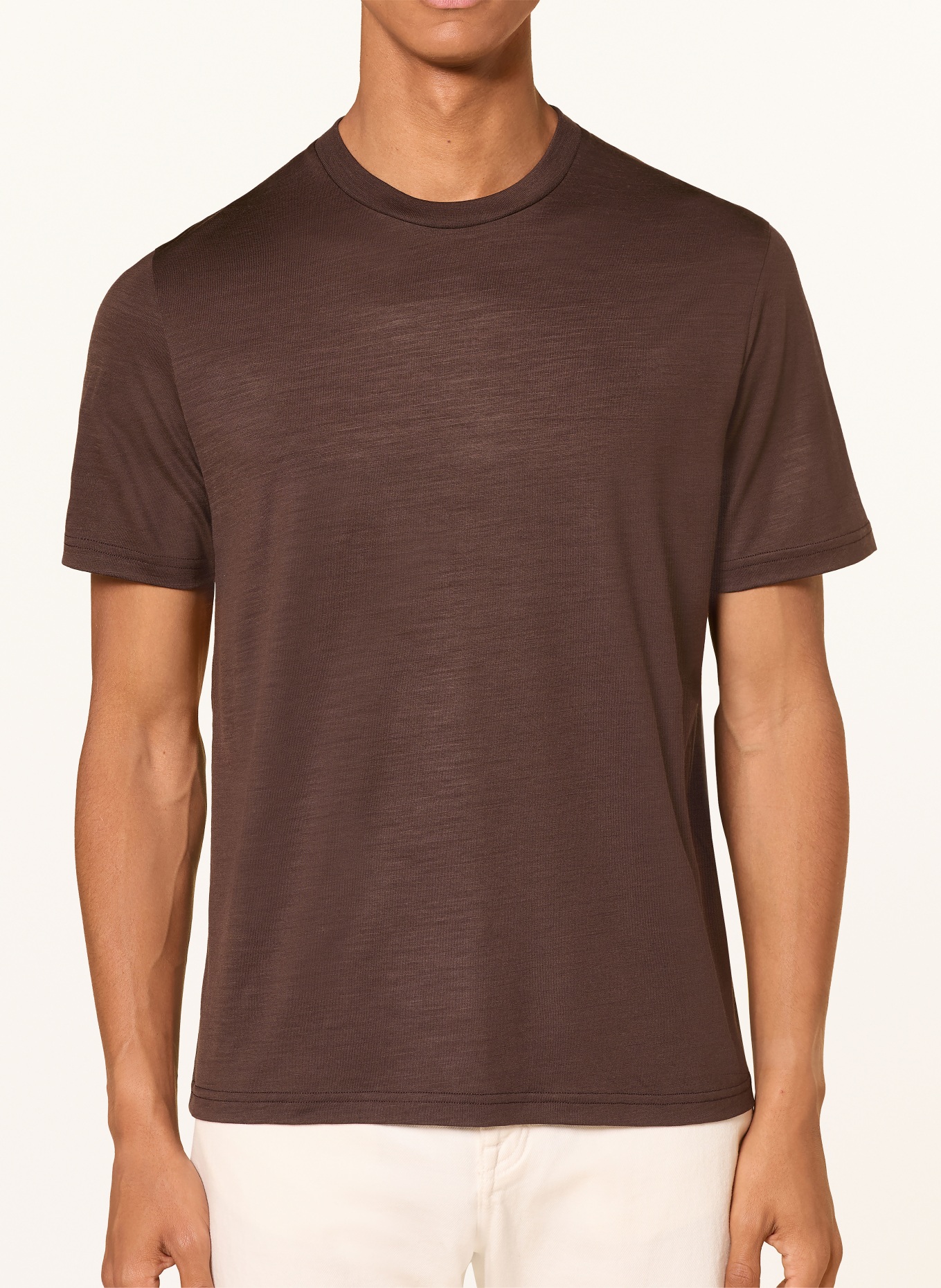 HERNO T-shirt: DARK BROWN