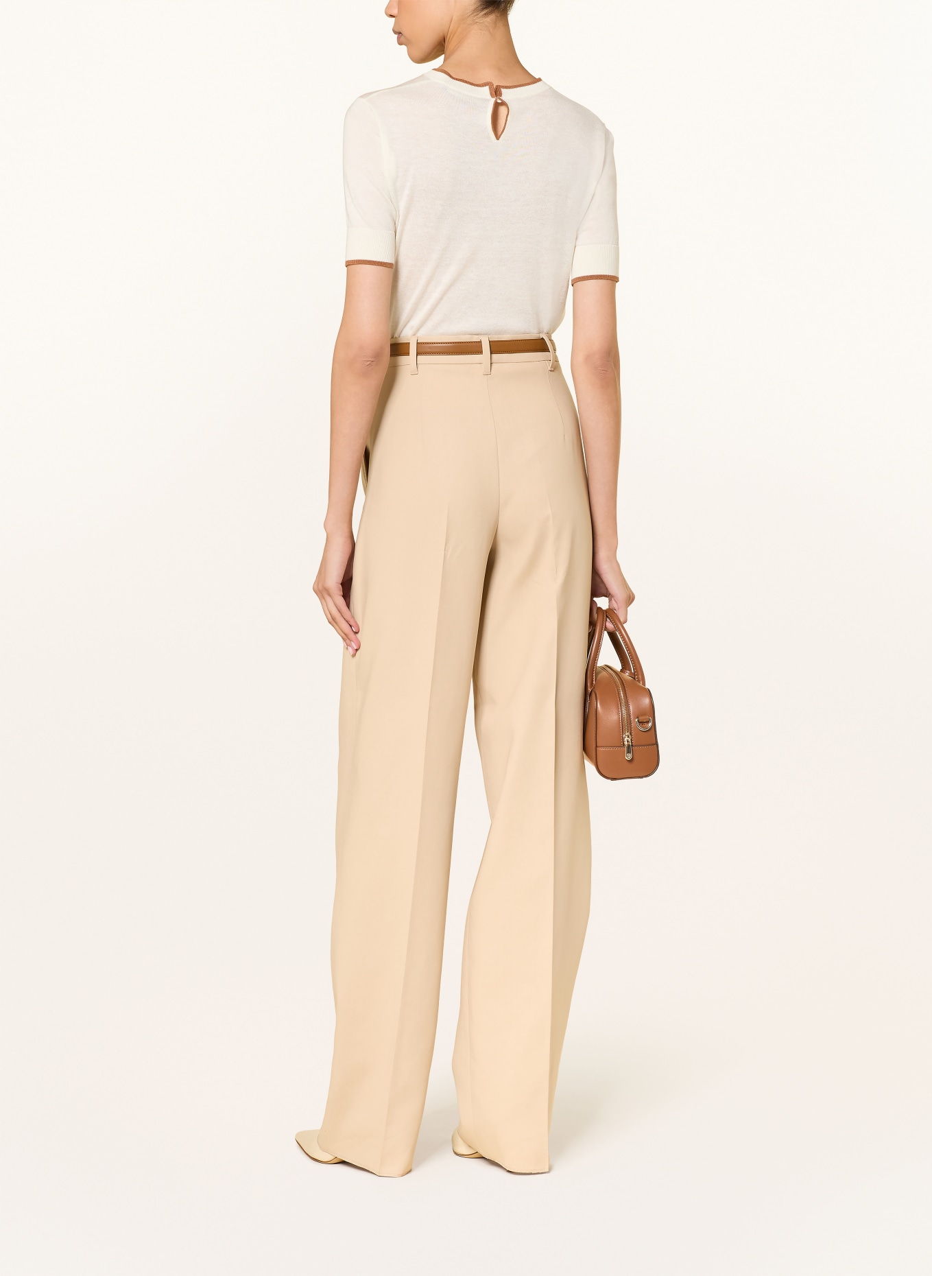 Max Mara STUDIO Marlenehose ADUNCO: BEIGE