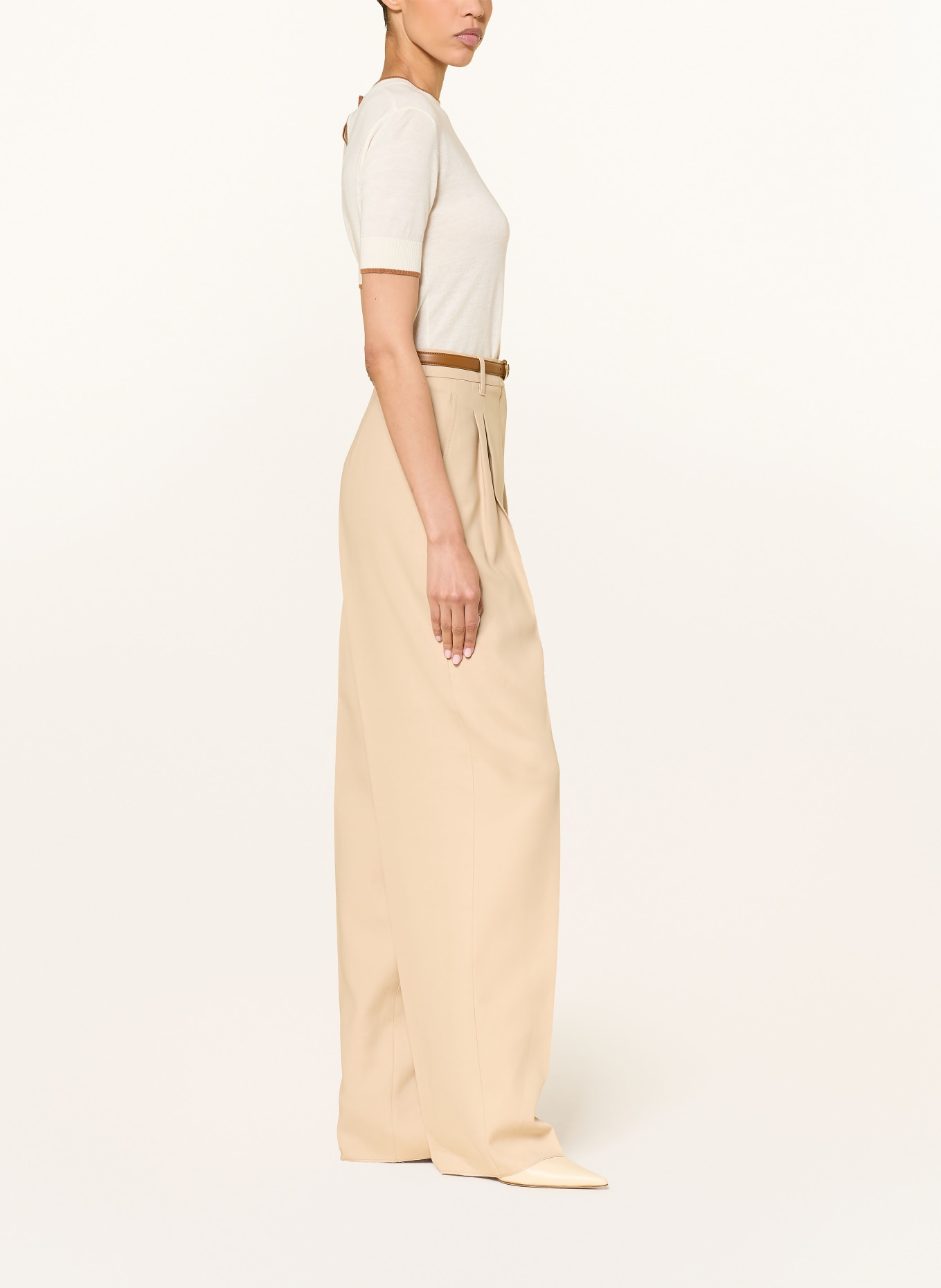 Max Mara STUDIO Marlenehose ADUNCO: BEIGE