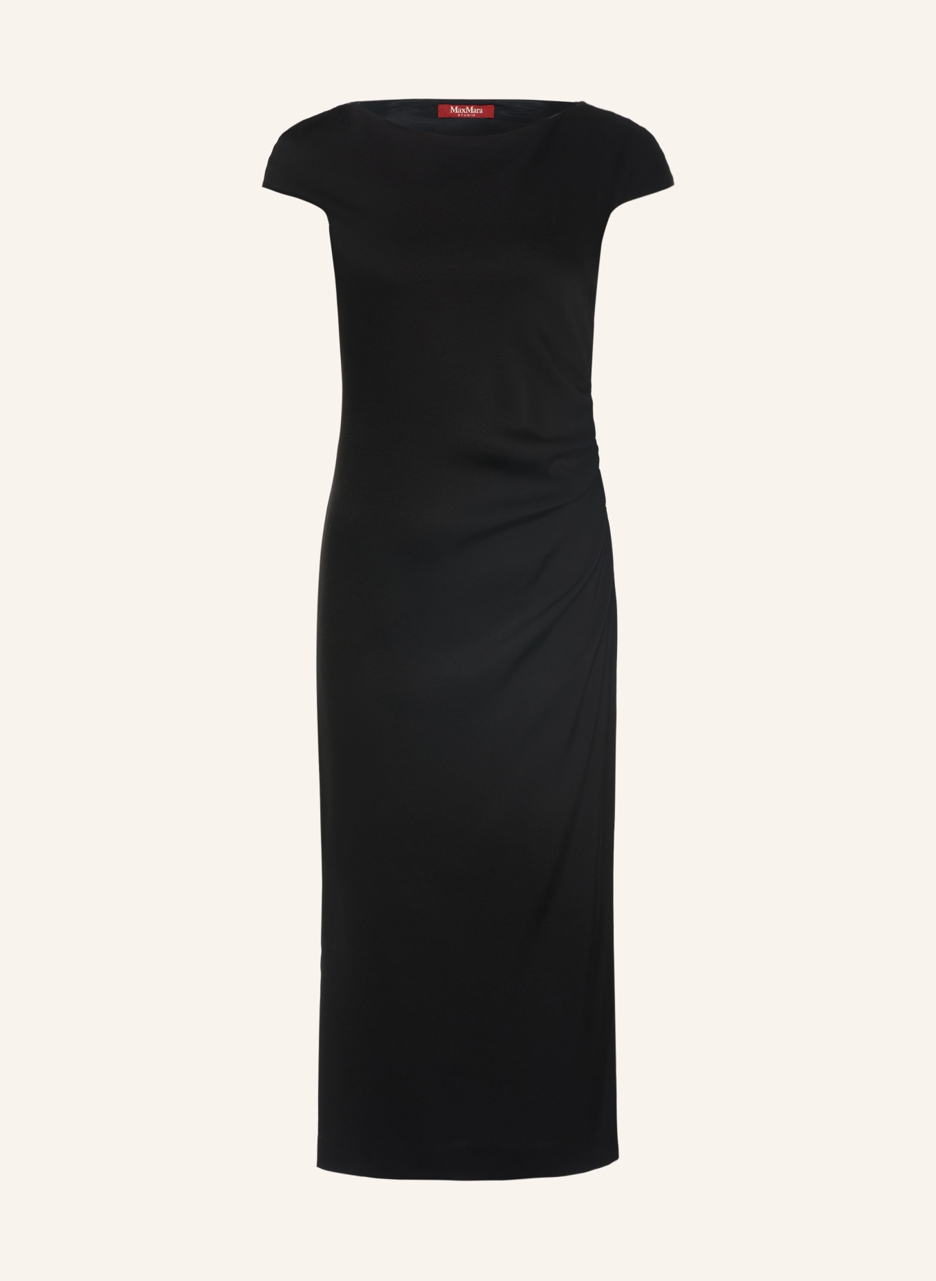 Max Mara STUDIO Cocktailjurk AUSTERO: ZWART