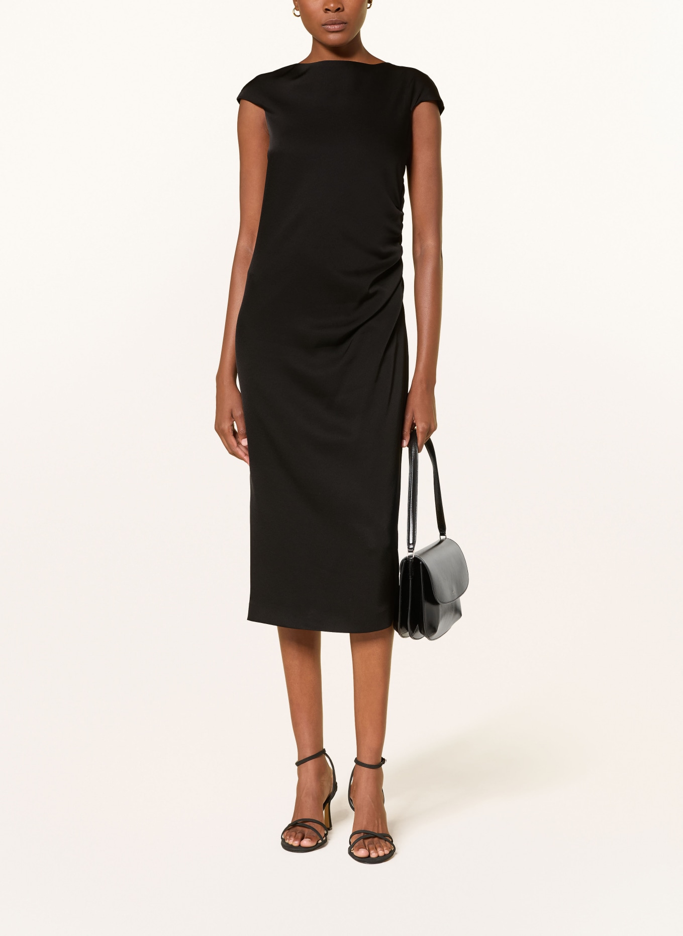 Max Mara STUDIO Cocktailjurk AUSTERO: ZWART