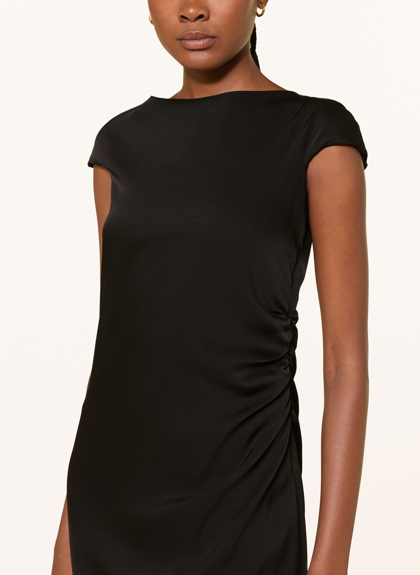Max Mara STUDIO Cocktailjurk AUSTERO: ZWART