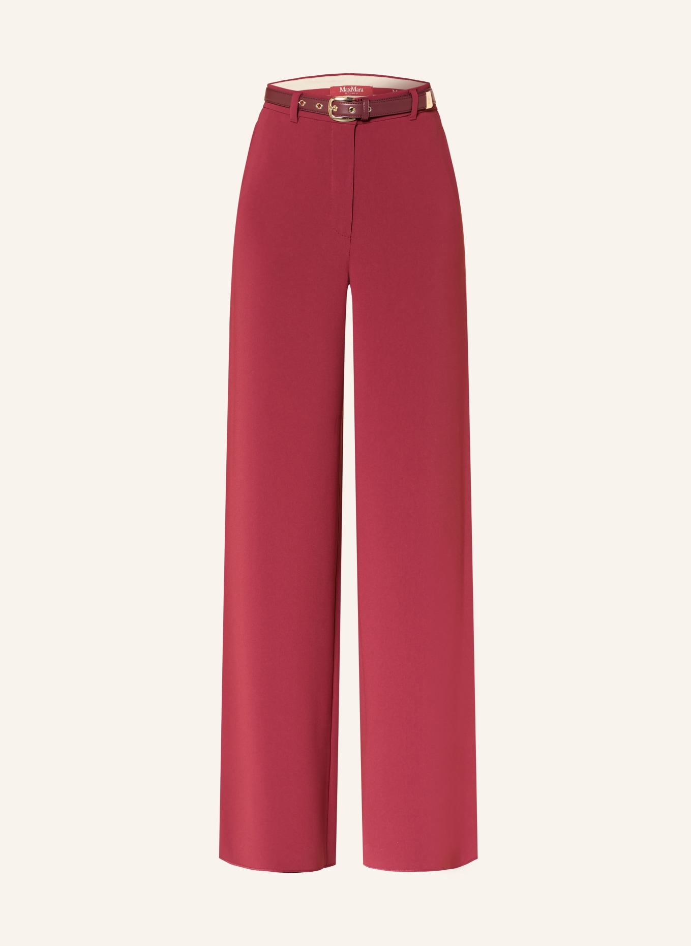 Max Mara STUDIO Marlenehose AMICO: DUNKELROT
