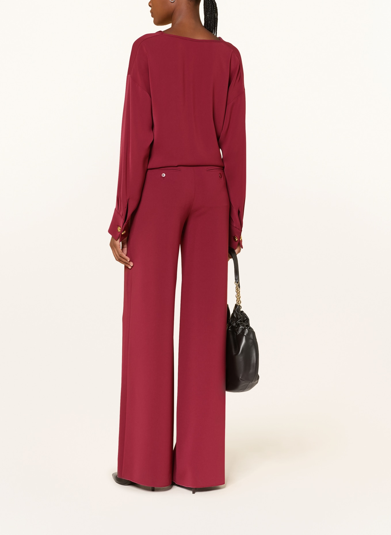 Max Mara STUDIO Marlenehose AMICO: DUNKELROT